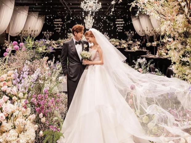 Potret pernikahan SE7EN dan Lee Da Hae/ Foto: instagram.com/leedahay4eva Potret pernikahan SE7EN dan Lee Da Hae