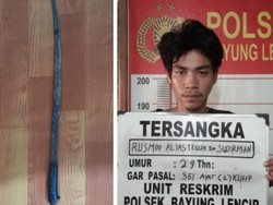 Pria di Muba Bacok Bahu-Kepala Kakaknya Gegara Diejek Pengangguran