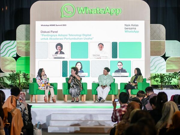Ratusan UMKM Ramaikan Ajang Naik Kelas Bersama WhatsApp