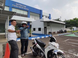 Sudah Tahu Belum? Ujian SIM C Boleh Pakai Motor Sendiri