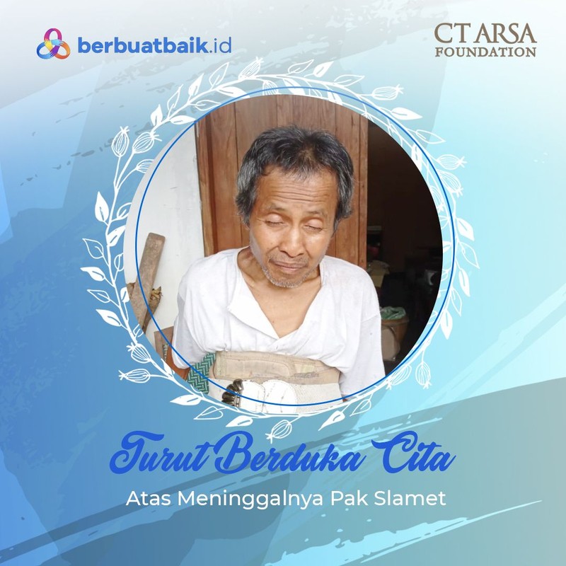 Tim berbuatbaik.id Kunjungi Makam Kakek Slamet, Lansia Penderita Anemia