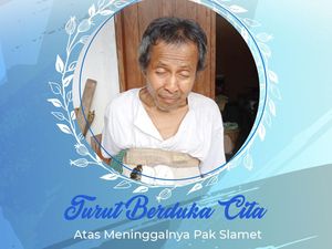 Tim berbuatbaik.id Kunjungi Makam Kakek Slamet, Lansia Penderita Anemia