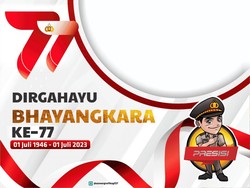 35 Link Twibbon HUT Bhayangkara 2023 untuk Peringatan 1 Juli