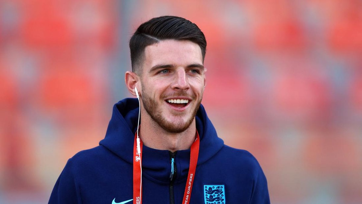 Transfer Declan Rice ke Arsenal belum juga tuntas. (Foto: Action Images via REUTERS/LEE SMITH)