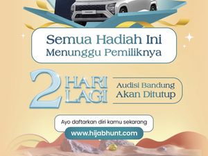 2 Hari Lagi Audisi Emeron Hijab Hunt 2023 di Bandung, Hadiah Mobil dan Umroh 2 Hari Lagi Audisi Emeron Hijab Hunt 2023 di Bandung, Hadiah Mobil dan Umroh