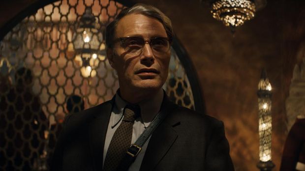 Indiana Jones and the Dial of Destiny (2023) Doctor Jürgen Voller (Mads Mikkelsen) in Lucasfilm's INDIANA JONES AND THE DIAL OF DESTINY. ©2023 Lucasfilm Ltd. & TM. All Rights Reserved.