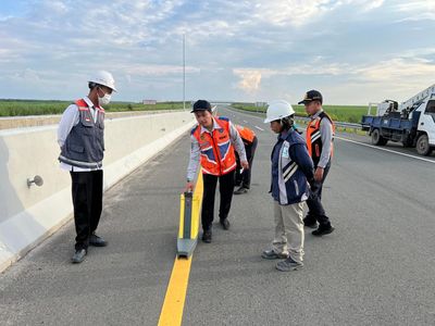 Intip Uji Laik Fungsi Tol Indralaya-Prabumulih Sebelum Beroperasi