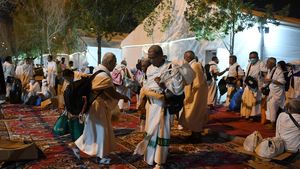 Jemaah Haji Mulai Bergerak ke Muzdalifah