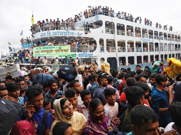 Mengintip Mudik Idul Adha di Bangladesh, Padat Banget