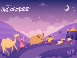 Daftar 100++ Ucapan Idul Adha dalam 3 Bahasa dan 25 Twibbon Keren di Hari Kurban