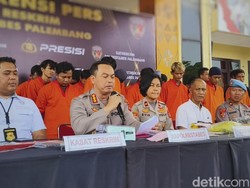 3 Pekan, 45 Kasus Kejahatan Diungkap-31 Tersangka Diringkus di Palembang