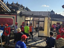 Rumah Pedagang Bumbu Terbakar, Uang Rp 40 Juta di Lemari Hangus