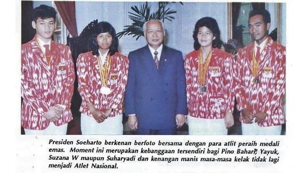 Pino Bahari Legenda tinju Indonesia Pino Bahari peraih medali emas Asian Games China 1990. (Dok.Pribadi)