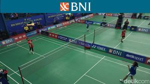 Ragam Aksi Pebulutangkis Muda ke Semifinal BNI Sirnas B Kalsel 2023