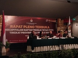 KPU Tetapkan Jumlah DPT di Bali 3.269.516 Pemilih