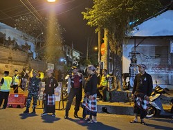 Meriah, Takbiran di Klungkung Dikawal Pecalang