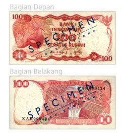 Uang kertas Rp 100