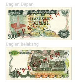 Uang kertas Rp 500
