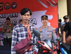 Motornya Kembali Usai Kena Begal, Korban Apresiasi Polresta Bogor Kota