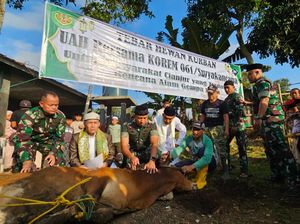 Korem Surya Kencana Salurkan 54 Hewan Kurban ke Wilayah Gempa Cianjur Korem Surya Kencana Salurkan 54 Hewan Kurban ke Wilayah Gempa Cianjur