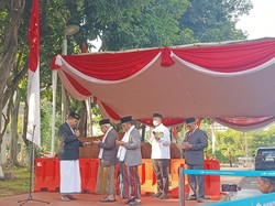 Maruf Amin Serahkan Sapi Kurban 1,1 Ton ke Masjid Istiqlal