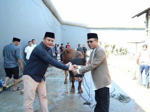 Bupati Bandung Beri Bantuan Sapi Kurban ke Lapas Narkotika Jelekong