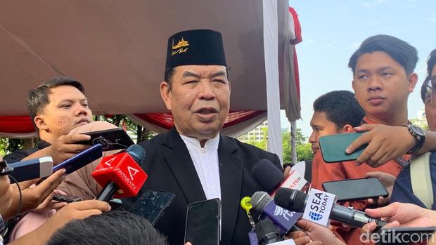 Plt Ketua Harian Masjid Istiqlal Asep Saepudin. (Mulia/detikcom)