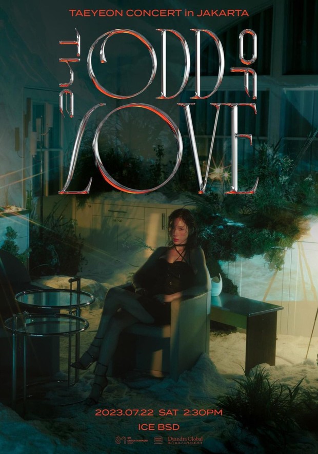 Poster konser Taeyeon 'The Odd of Love'