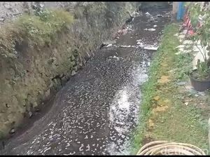Muncul Sungai Darah di Cianjur