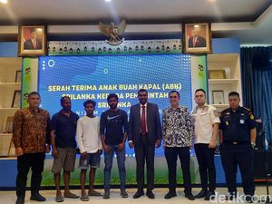 22 Hari Terombang-ambing di Perairan, 3 ABK Sri Lanka Berhasil Dievakuasi