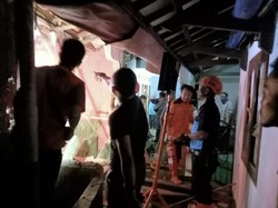 Tubuh Terhempas 6 Meter gegara Tabung Gas Meledak di Sukabumi