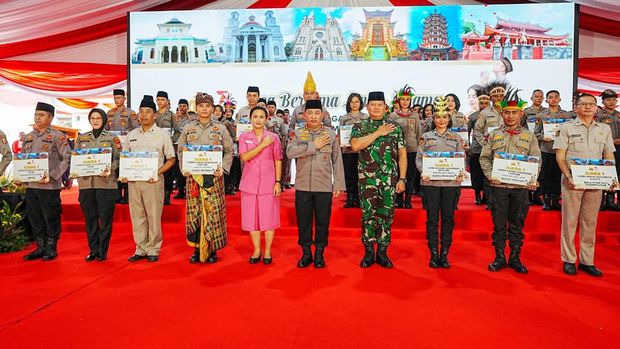 Doa bersama lintas agama jelang Hari Bhayangkara ke-77 (Dok Istimewa).