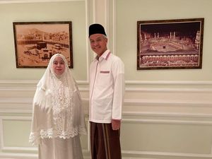 Ganjar Cerita ke Puan Banyak Ketemu Ulama-Habaib Selama Berhaji