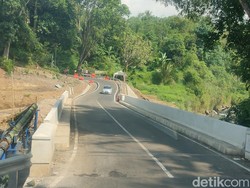 Jembatan Cugenang Rampung Usai Berbulan-bulan Putus Diguncang Gempa