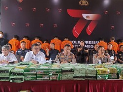 Bareskrim Ungkap Peredaran 428 Kg Sabu-162 Ribu Ekstasi, 13 Orang Ditangkap