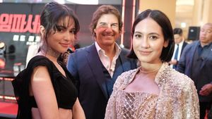 Foto: Gaya Pevita Pearce di Premier Mission Impossible 7, Ketemu Tom Cruise