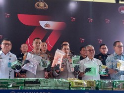 Upaya Panjang Polri Gagalkan Penyelundupan 428 Kg Sabu dan 162 Ribu Ekstasi