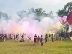Viral Laga Sepakbola Tarkam di Bogor Ricuh, Pertandingan Dihentikan