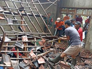 Gempa Bantul Rusak Bangunan di 4 Kabupaten Jatim, BPBD: Terparah Pacitan Gempa Bantul Rusak Bangunan di 4 Kabupaten Jatim, BPBD: Terparah Pacitan