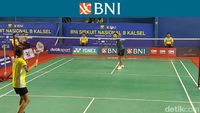 Foto Berlian Vs Divya Berebut Gelar Juara, 54 Menit Bersaing Sengit