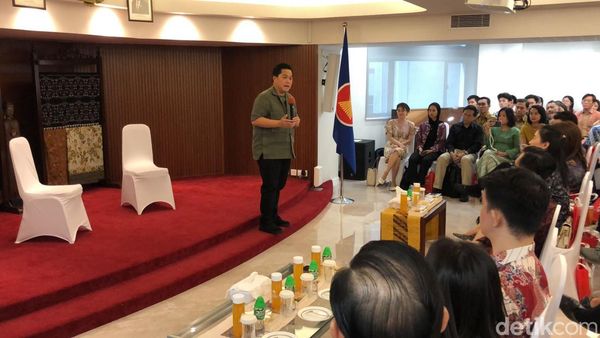 Erick Bertemu Diaspora RI di Hong Kong Bahas Ekonomi dan BUMN