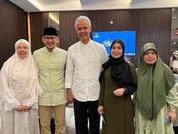 Bertemu di Bandara Jeddah, Ganjar dan Sandiaga Saling Lempar Kode?