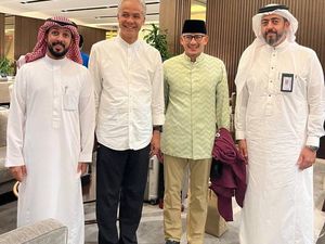 Sandiaga Ungkap Momen Pertemuan dengan Ganjar Kala Berangkat Haji