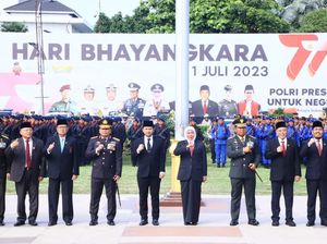 Hari Bhayangkara ke-77, Ini Harapan Khofifah untuk Polri di Tahun Politik
