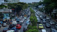 Foto-foto Kemacetan Kota Bandung di Momen Libur Panjang