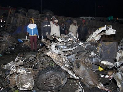 Potret Kecelakaan Maut yang Tewaskan 48 Orang di Kenya