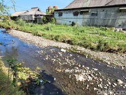 Pulau Baru di Sungai Cipalabuhan Sukabumi yang Kerap Picu Banjir