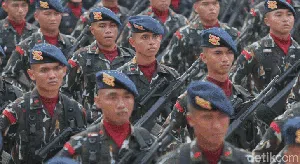 Meriahnya Upacara Hari Bhayangkara ke-77 di GBK Meriahnya Upacara Hari Bhayangkara ke-77 di GBK