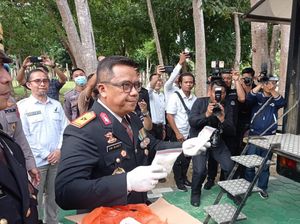 Polda Sultra Musnahkan Barang Bukti 4,1 Kg Sabu Dalam Rangka HUT Bhayangkara