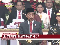 Jokowi Senang Kepercayaan Rakyat ke Polri di Atas 70 Persen: Terus Tingkatkan!